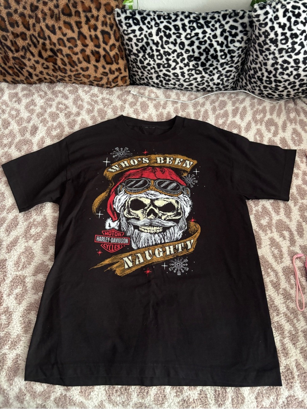 harley davidson christmas t shirt